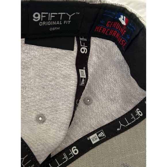 New Era Kansas City Royals 2015 World Series Champs Cap 9FIFTY Gray & Black - Picture 8 of 8